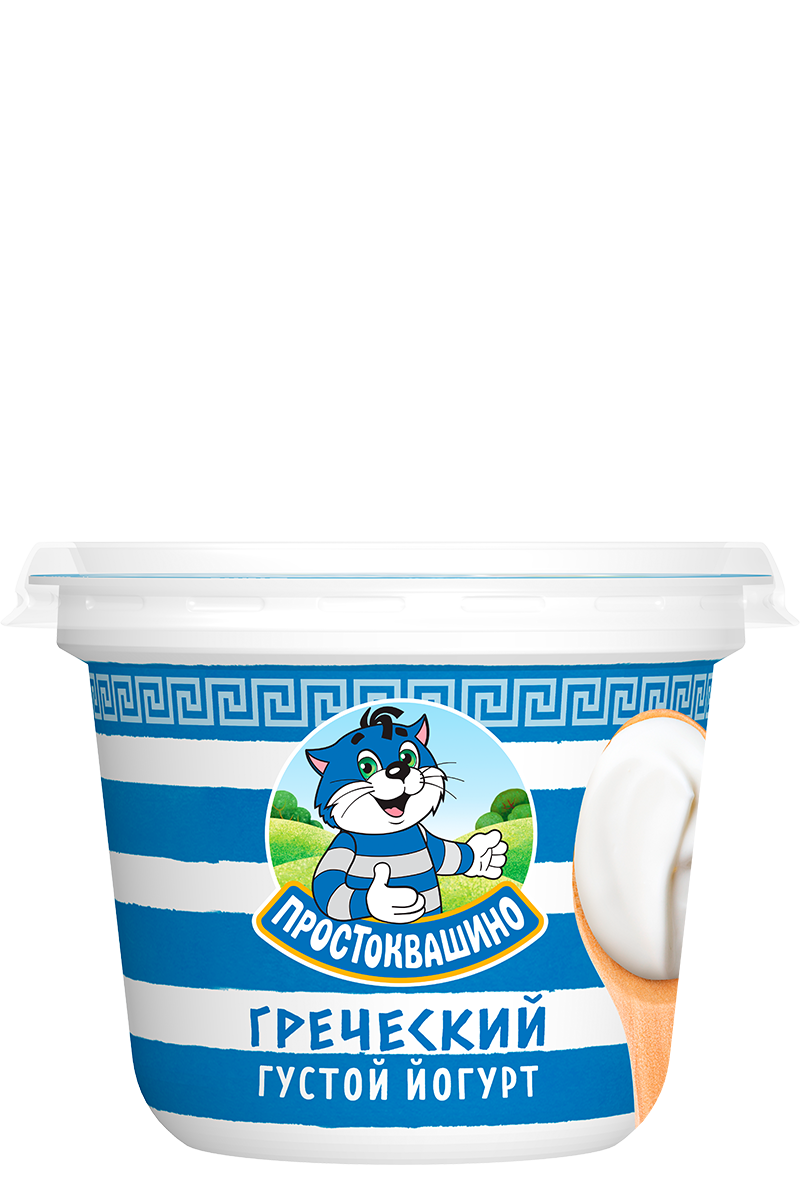 Йогурт Простоквашино Греческий 2%, 235г «Простоквашино» — калорийность ...