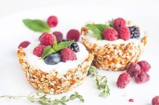 Овсяные корзинки для завтрака