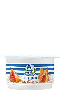 творожок со вкусом карамельная груша 3,6 % 110г